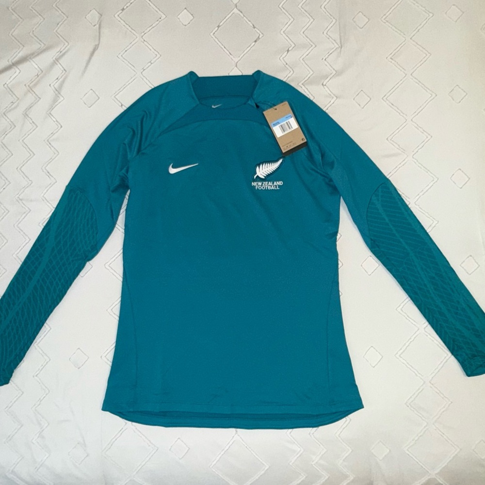 Nike Teal New Zealand Football Jersey